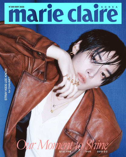 *PRE-ORDER* STRAY KIDS LEE KNOW - Marie Claire Korea Magazine China May 2026 + POB