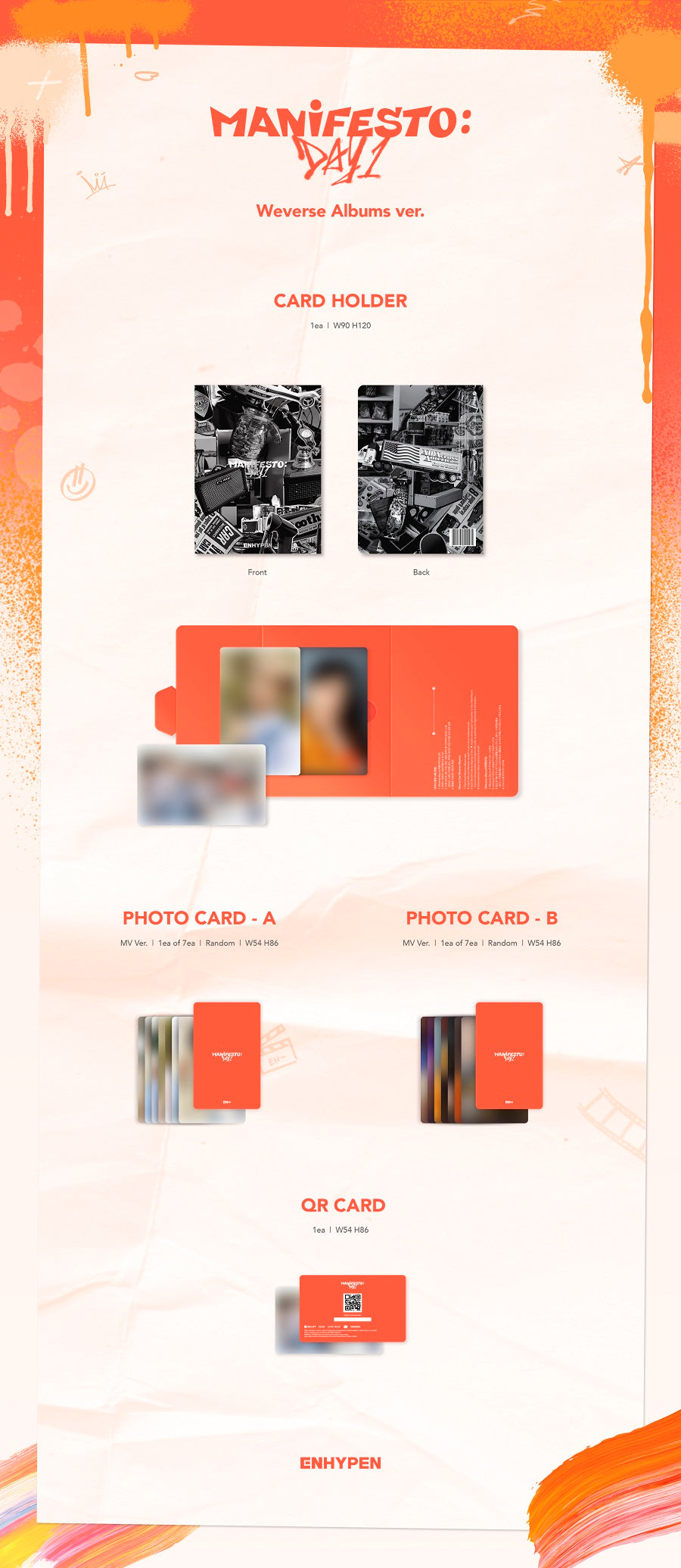 ENHYPEN - MANIFESTO: DAY 1 [Weverse Ver.]