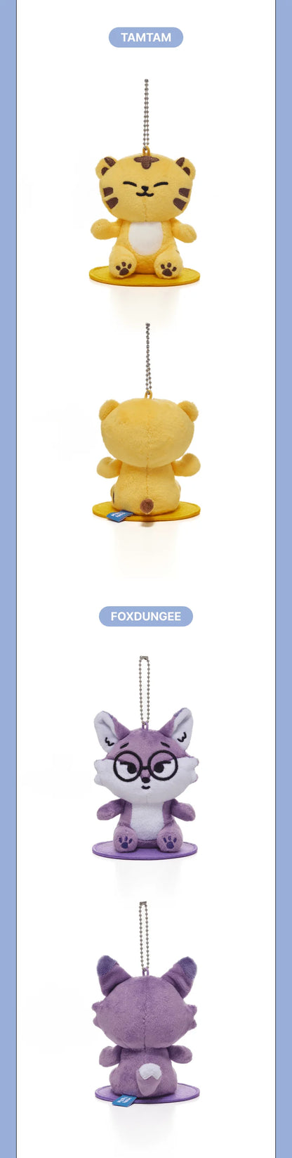 SEVENTEEN - [Miniteen Official MD] Magnet Plush Keyring