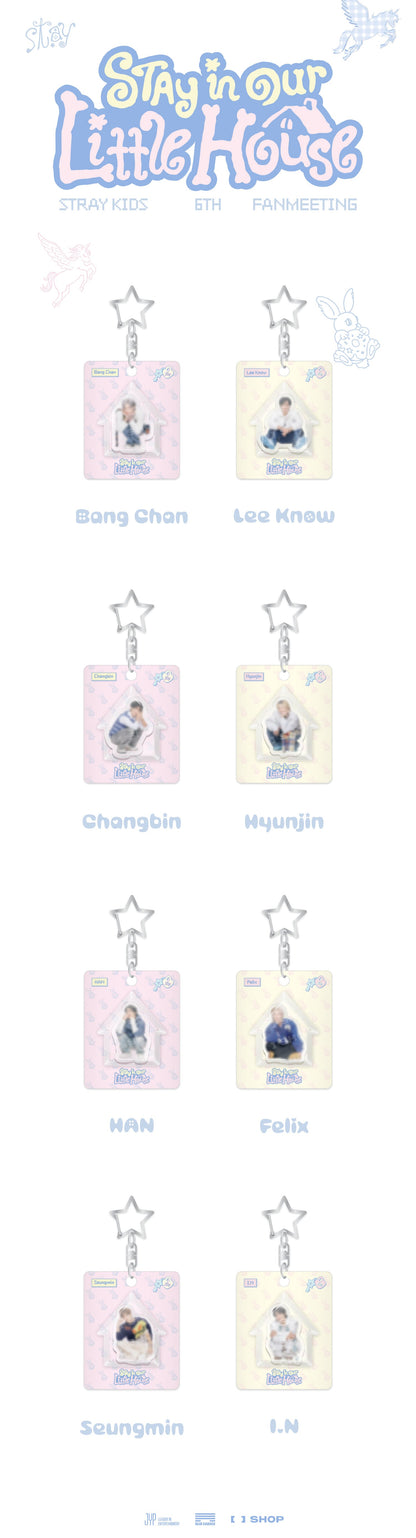 *PRE-ORDER* STRAY KIDS - [Stay In OUR Little House - 6th Fanmeeting MD] Mini Block Keyring