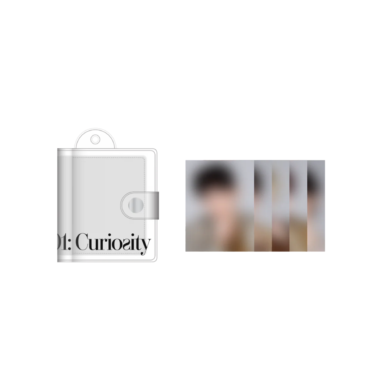 *PRE-ORDER* AND2BLE - [SEQUENCE 01: CURIOSITY POP UP OFFICIAL MD] Mini Book Keyring