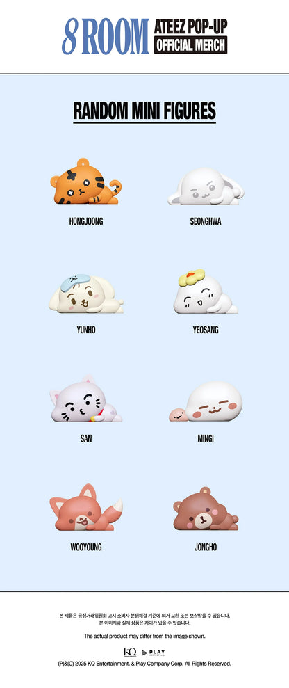 ATEEZ - [8ROOM 7th Anniversary Pop-Up MD] Mini Figure