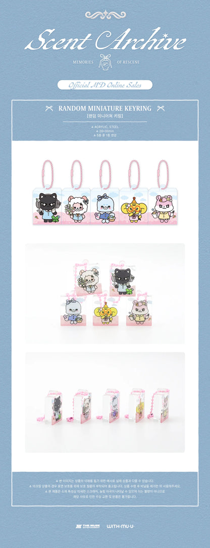 *PRE-ORDER* RESCENE - [SCENT ARCHIVES: MEMORIES OF RESCENE POP-UP MD] Random Miniature Keyring