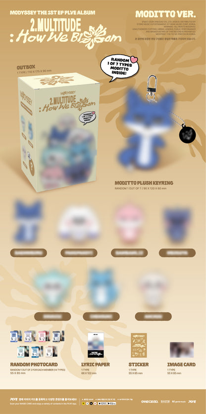 *PRE-ORDER* MODYSSEY - 2.Multitude: How We Bloom [Moditto Ver.]