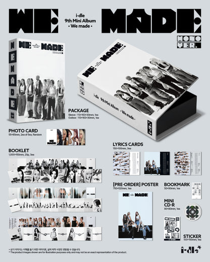 I-DLE - We made (9th Mini Album) [Mono Ver.]