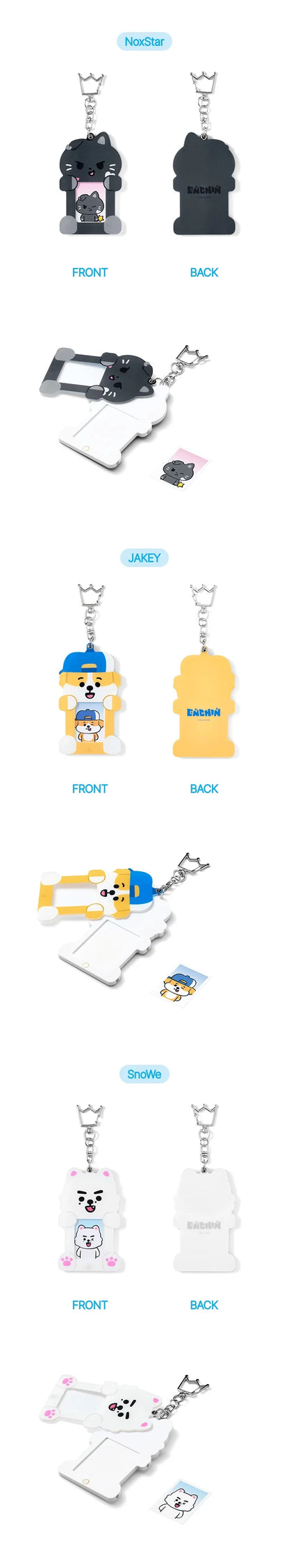 *PRE-ORDER* ENHYPEN - [ENCHIN Official Character MD] Mini Photo Holder