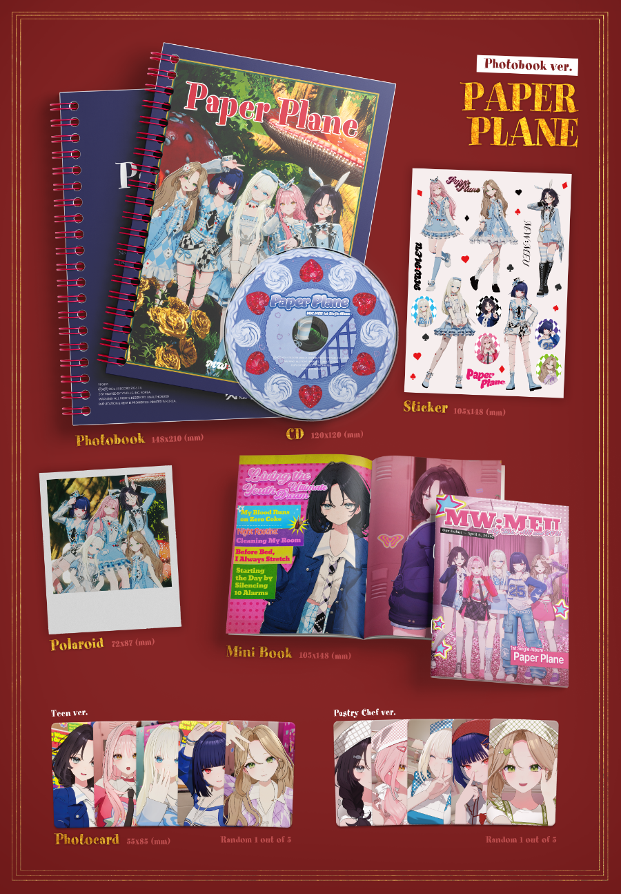 MW:MEU - Paper Plane [Photobook Ver.]