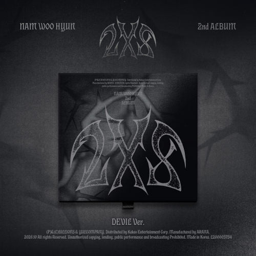 *PRE-ORDER* NAM WOOHYUN - 2X8 (2nd Album)
