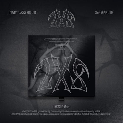 *PRE-ORDER* NAM WOOHYUN - 2X8 (2nd Album)