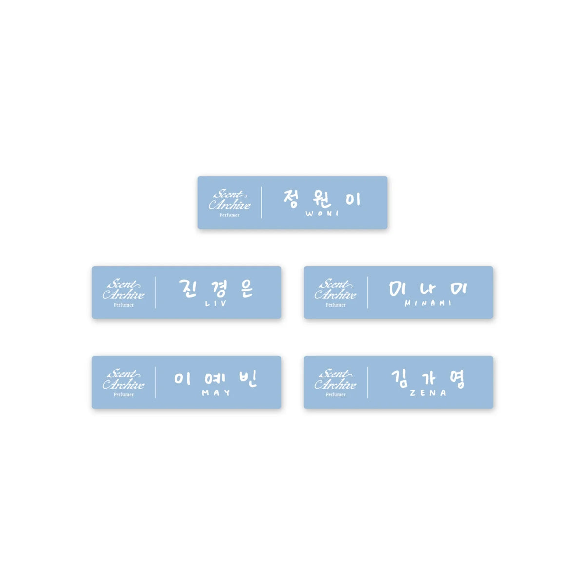 *PRE-ORDER* RESCENE - [SCENT ARCHIVES: MEMORIES OF RESCENE POP-UP MD] Name Tag