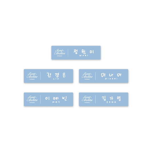 *PRE-ORDER* RESCENE - [SCENT ARCHIVES: MEMORIES OF RESCENE POP-UP MD] Name Tag