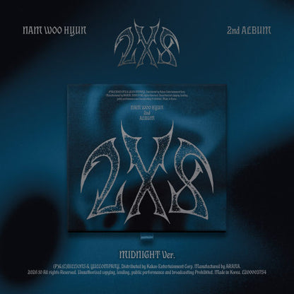 *PRE-ORDER* NAM WOOHYUN - 2X8 (2nd Album)
