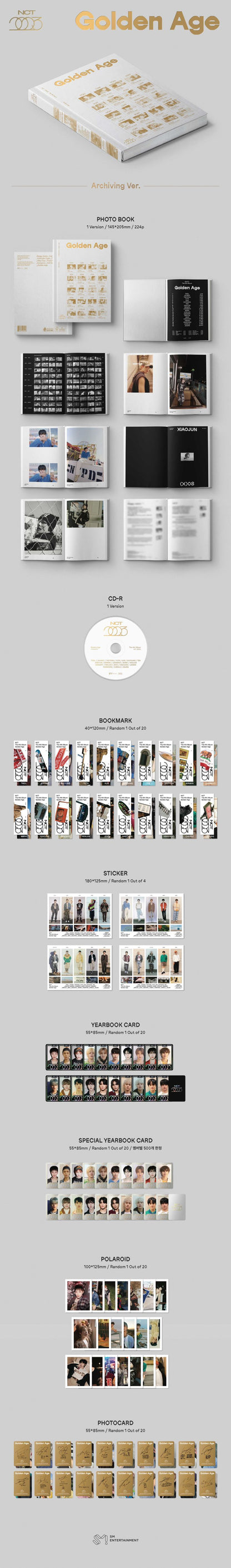 NCT - Golden Age (4th Studio Album) [Archiving Ver.]