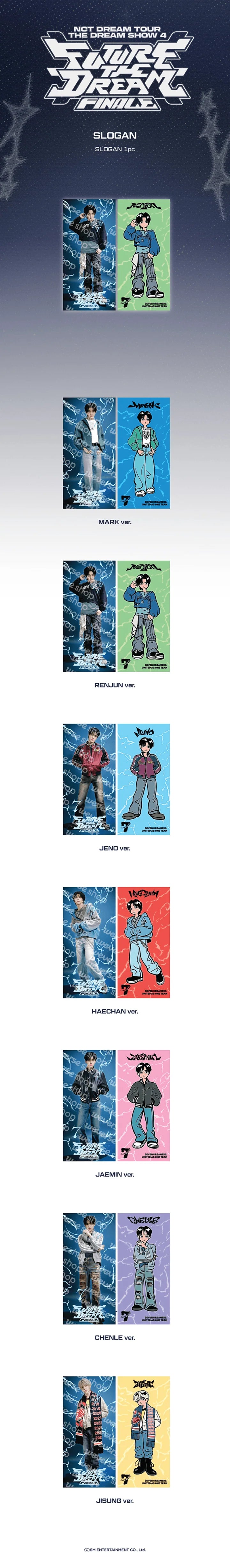 *PRE-ORDER* NCT DREAM - [The Dream Show 4 Future The Dream Finale Tour MD] Finale Tour Slogan