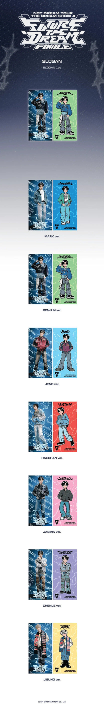 *PRE-ORDER* NCT DREAM - [The Dream Show 4 Future The Dream Finale Tour MD] Finale Tour Slogan