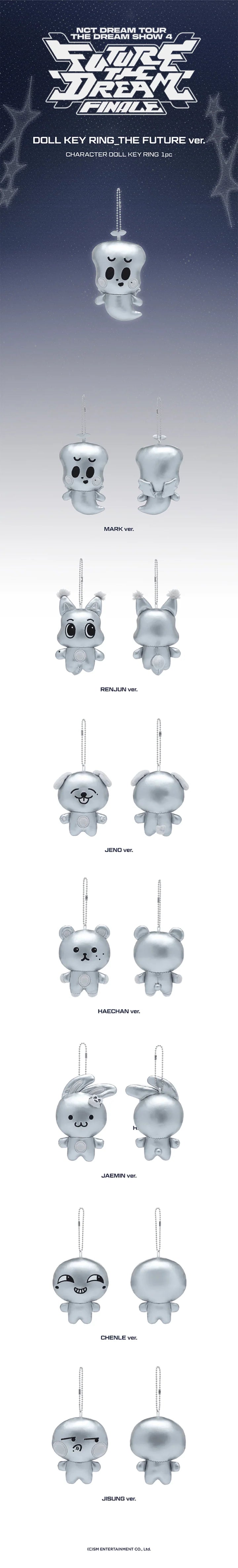 NCT DREAM - [The Dream Show 4 Future The Dream Finale Tour MD] Doll Keyring (The Future Ver.)