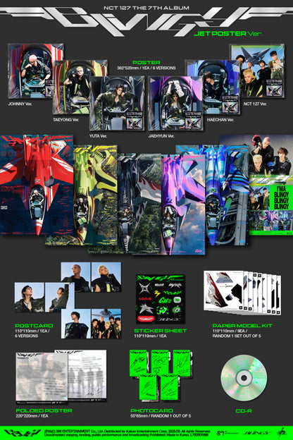 NCT127 - Blingy (7th Album) [JET Poster Ver.]