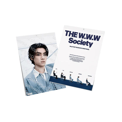 *PRE-ORDER* WAYV - [2027 Wall Calendar] The W.W.W Society