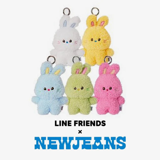 NEWJEANS X Line Friends - Bunini Doll Keyring