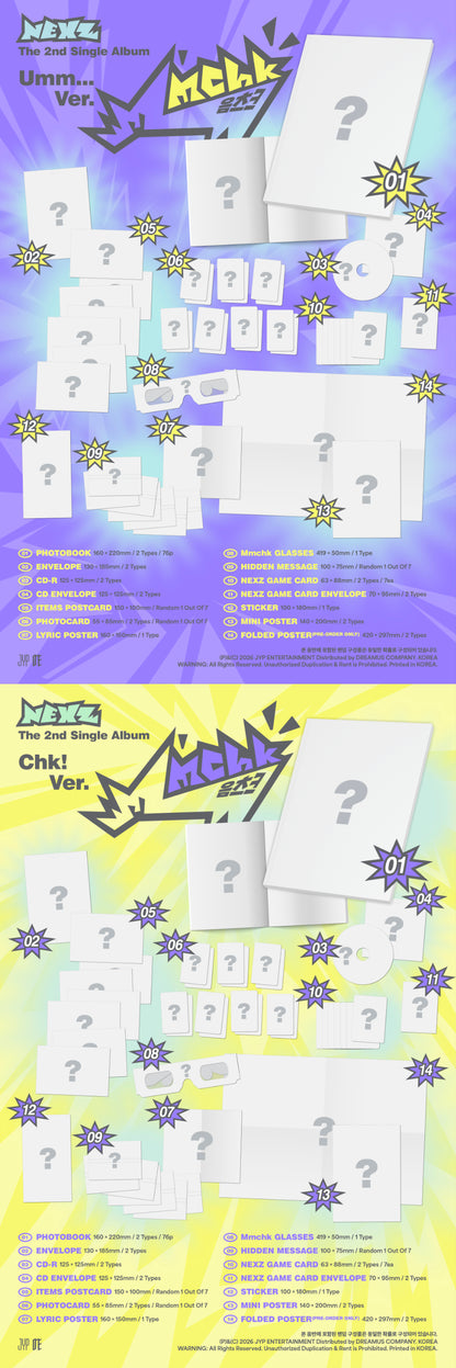 *PRE-ORDER* NEXZ - Mmchk