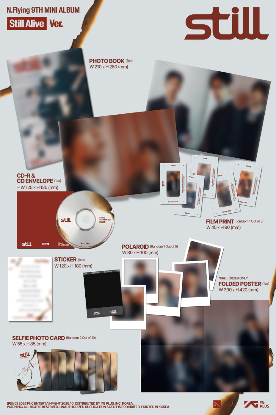 *PRE-ORDER* N.FLYING - Still [Photobook Ver.]