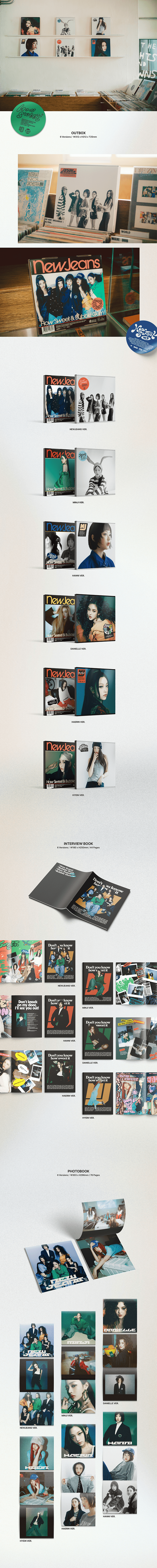 BBANGYA | NEWJEANS - How Sweet/Bubblegum (Double Single Album) BBANGYA | NEWJEANS - How Sweet/Bubblegum (Double Single Album)