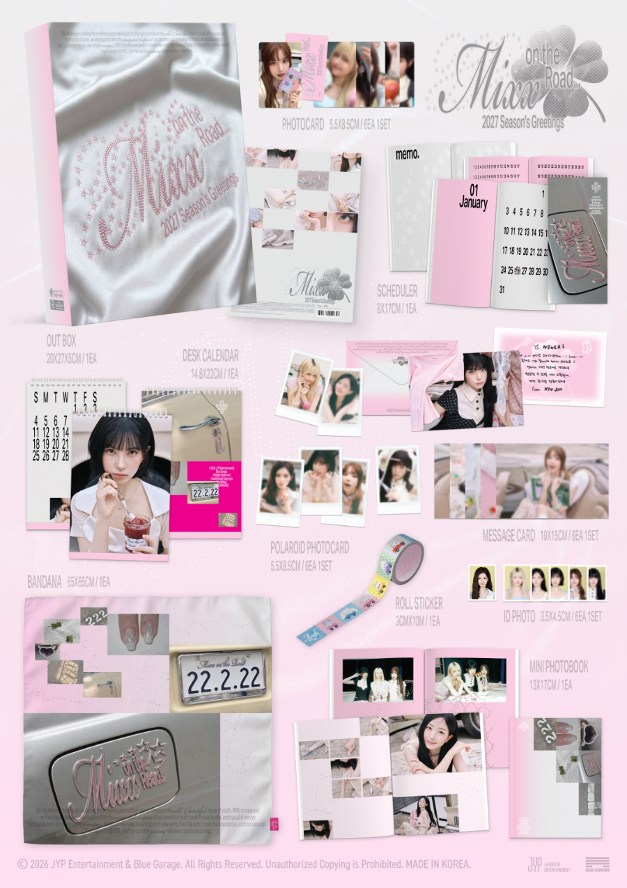 *PRE-ORDER* NMIXX - [2027 Season's Greetings] MIXX On The Road + POB