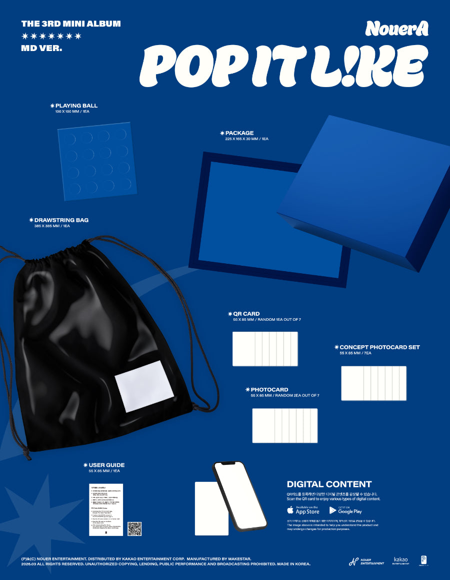 *PRE-ORDER* NouerA - Pop It Like [MD Ver.]