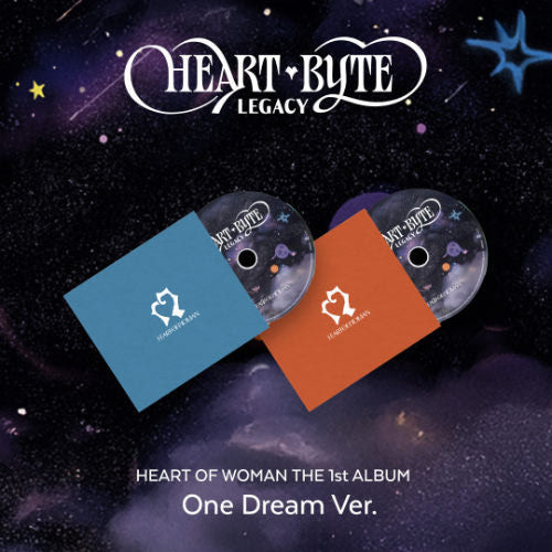 *PRE-ORDER* HEART OF WOMAN - Heart Byte: Legacy (One Dream Ver.)