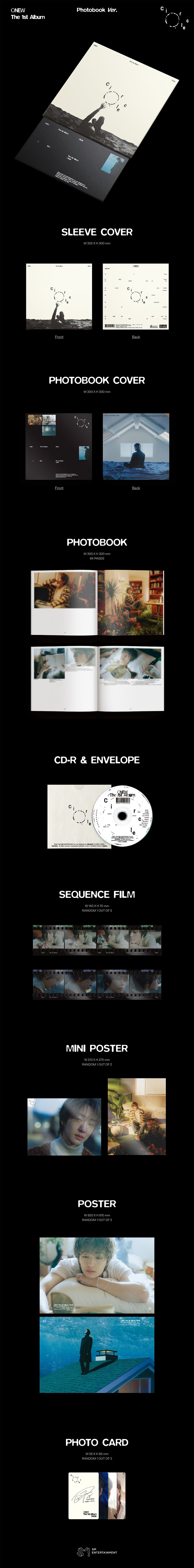 SHINEE ONEW - Circle [Photobook Ver.]