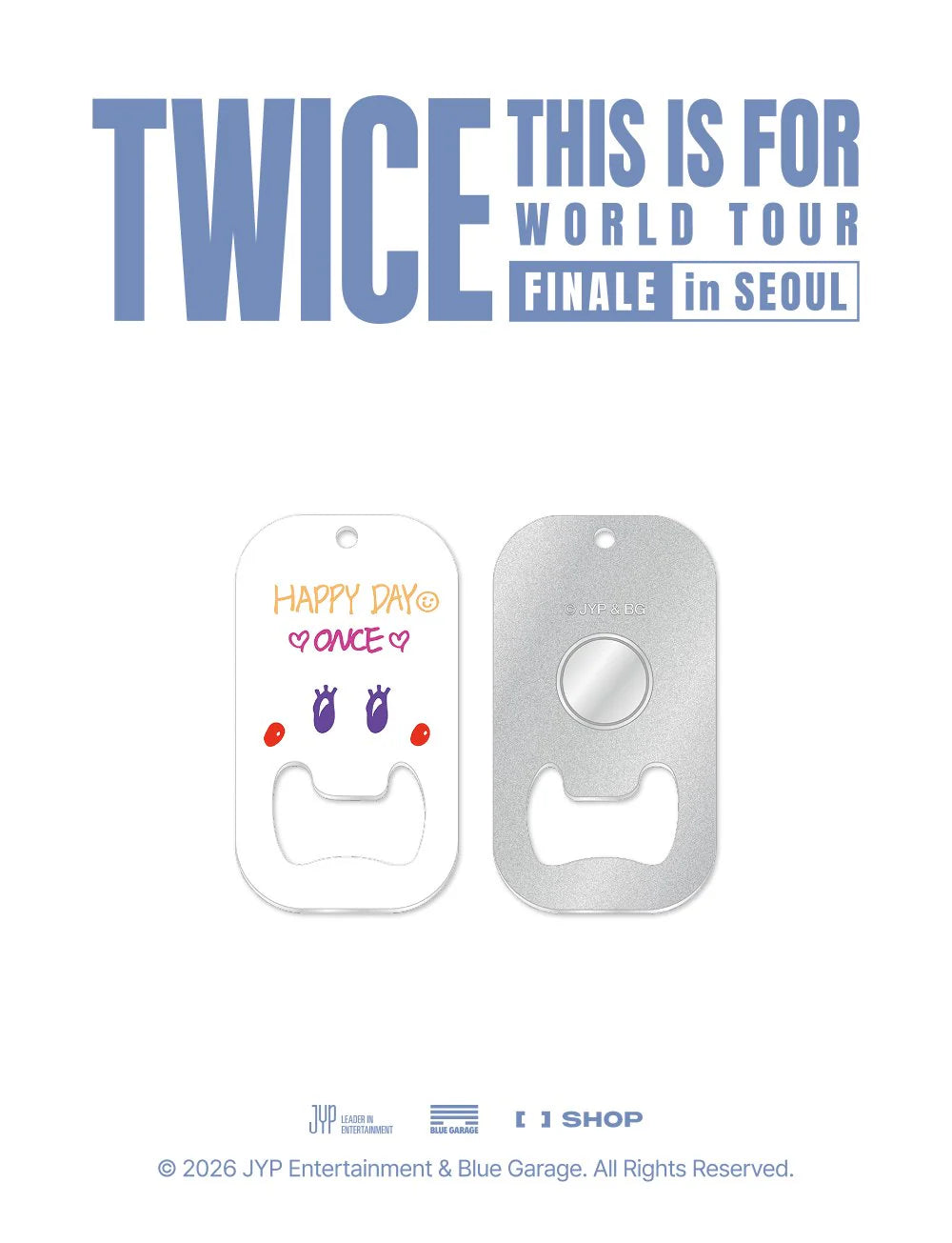 *PRE-ORDER* TWICE - [This Is For 2026 World Tour Finale In Seoul MD] Jeongyeon Opener
