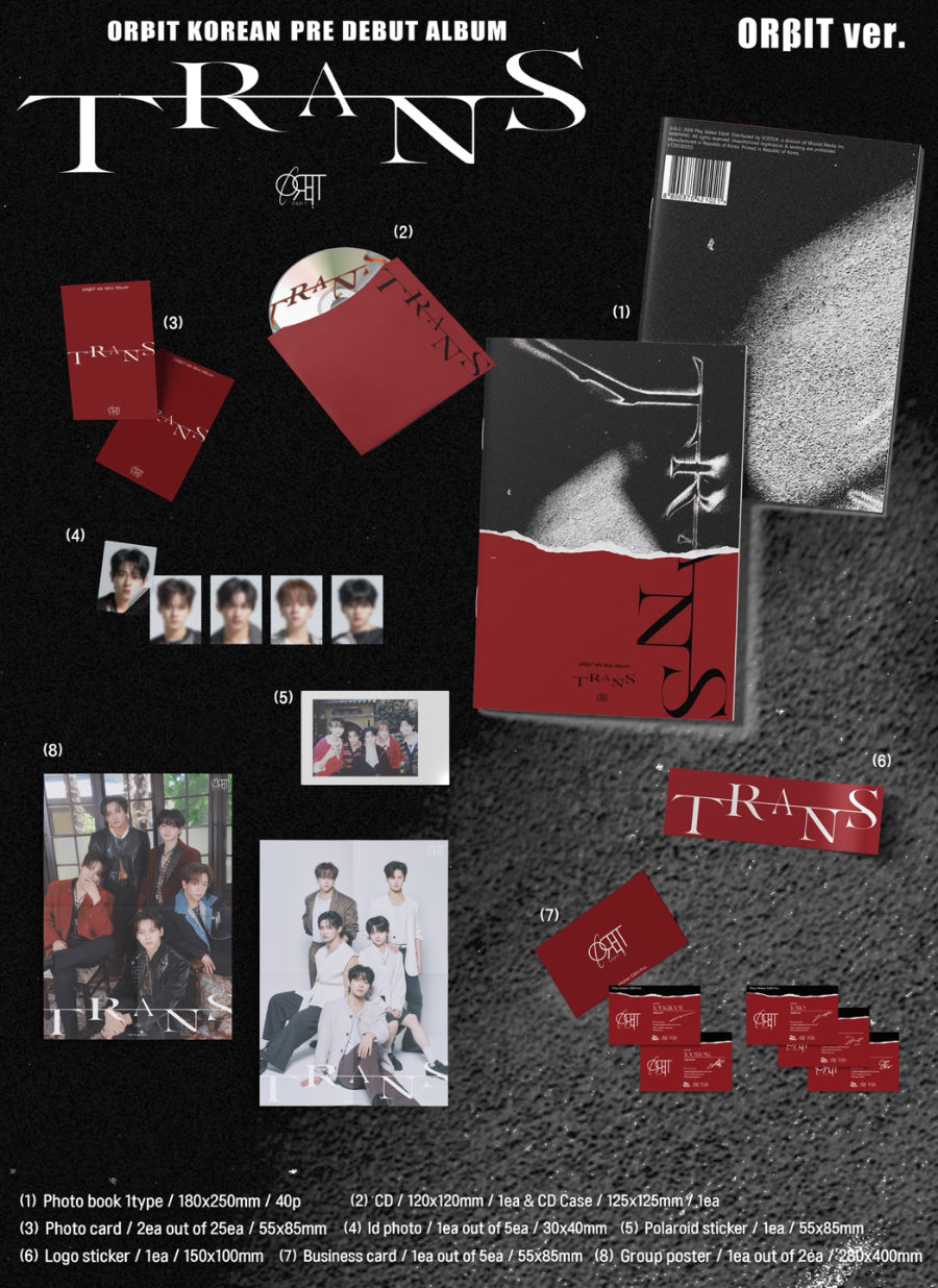 *PRE-ORDER* ORβIT - TRANS Magazine [Photobook Ver.]