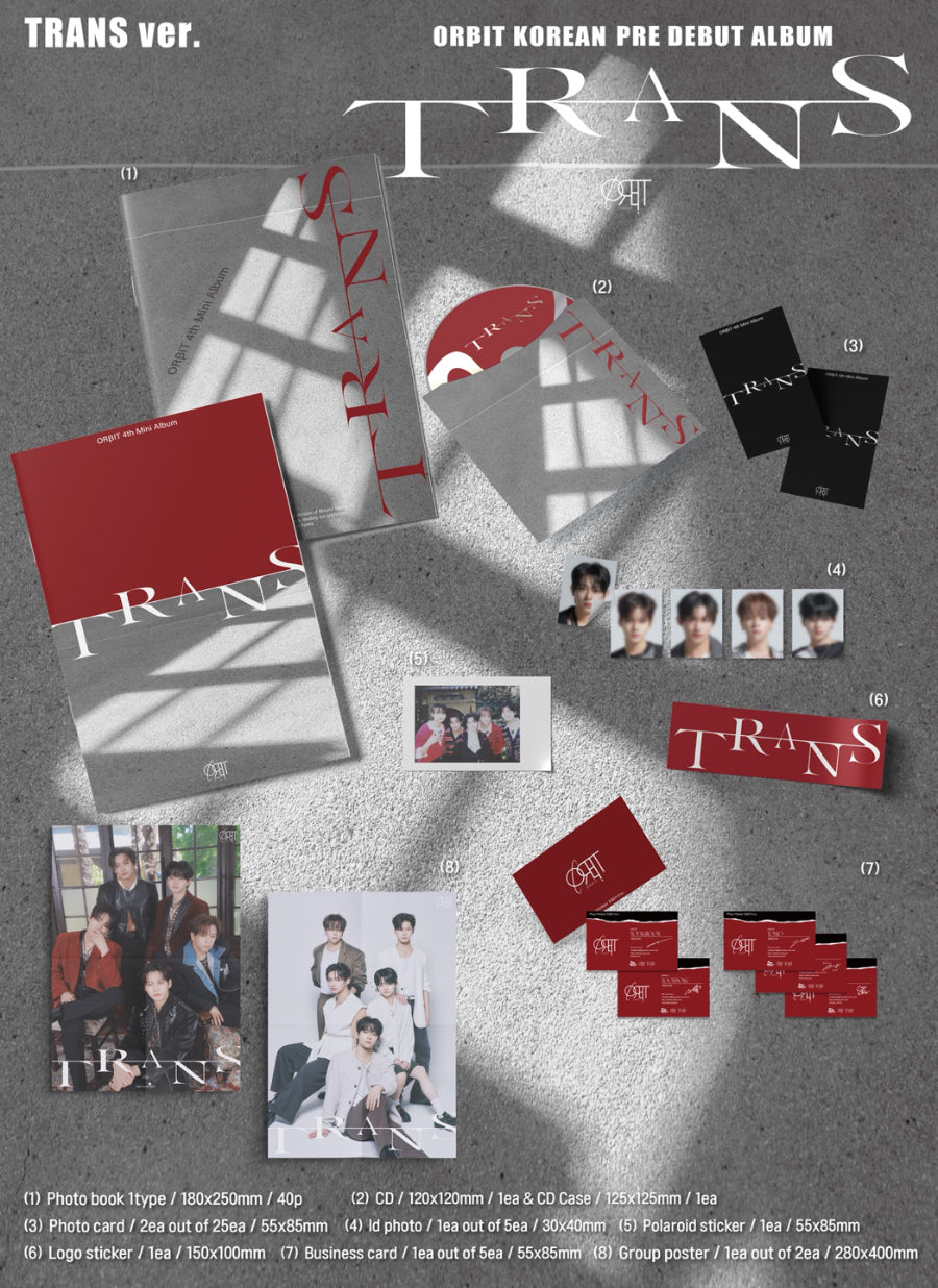 *PRE-ORDER* ORβIT - TRANS Magazine [Photobook Ver.]