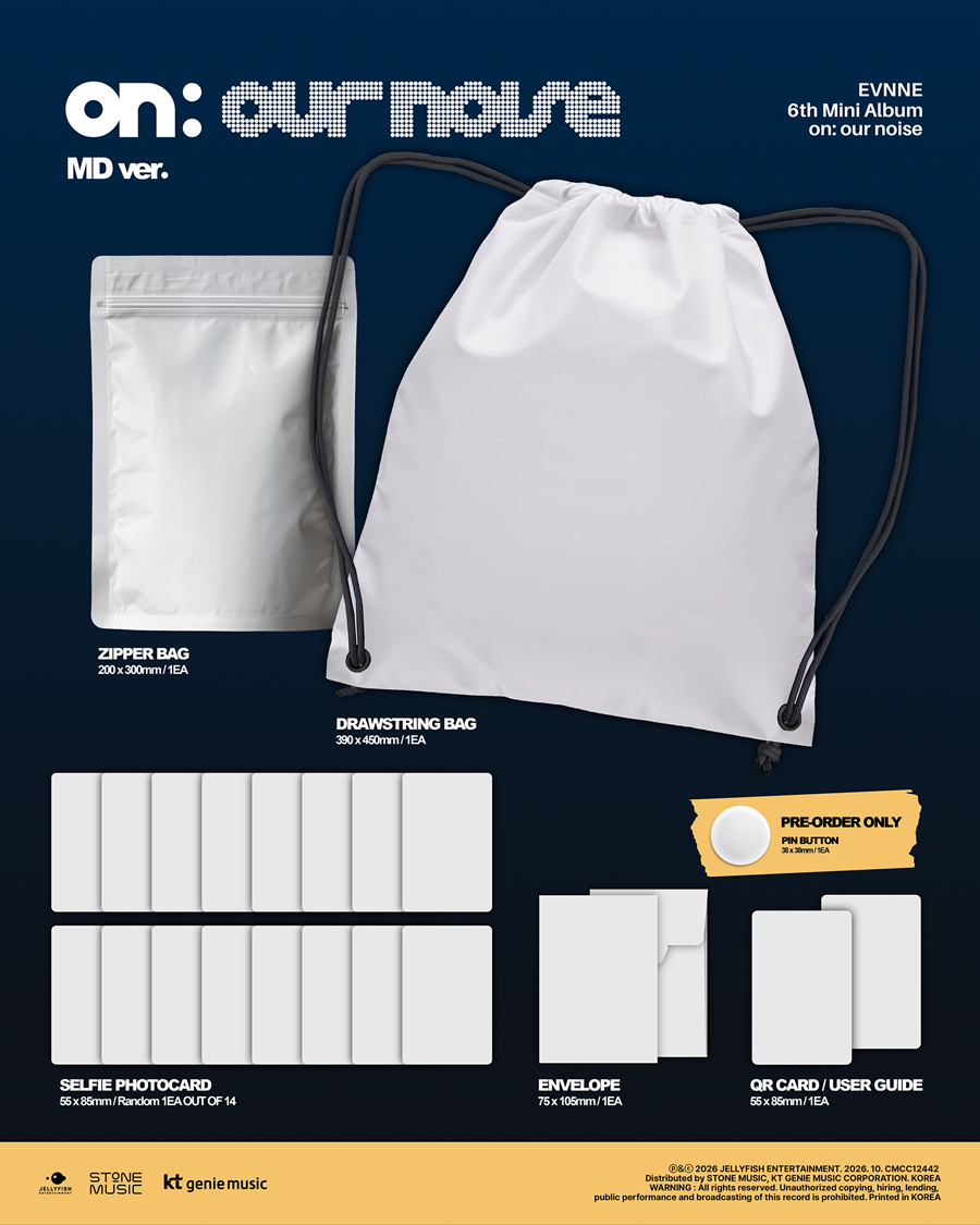 *PRE-ORDER* EVNNE - on: our noise [MD Ver.]