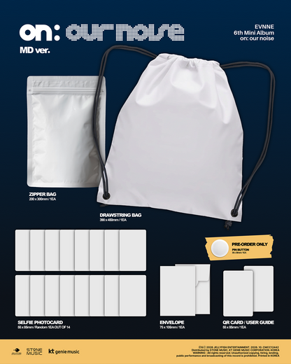 *PRE-ORDER* EVNNE - on: our noise [MD Ver.]