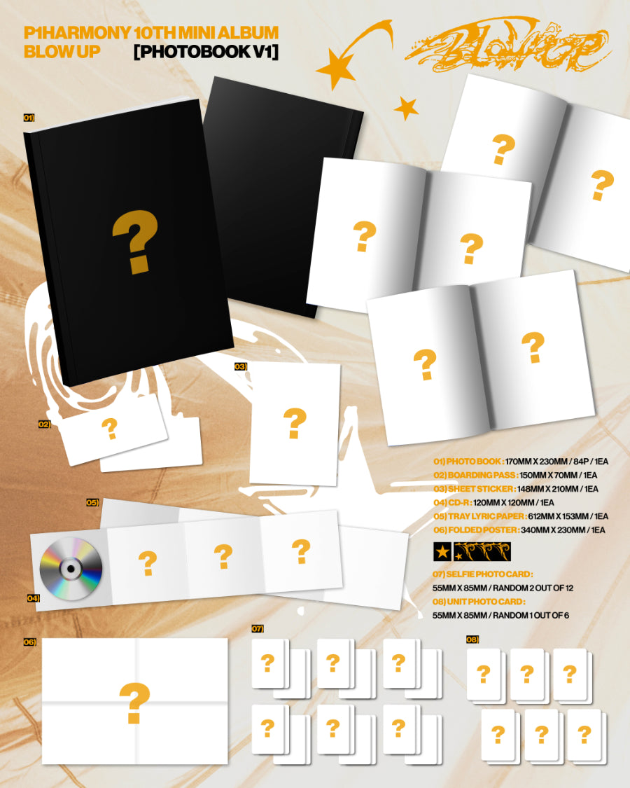 *PRE-ORDER* P1HARMONY - Blow Up [Photobook Ver.]