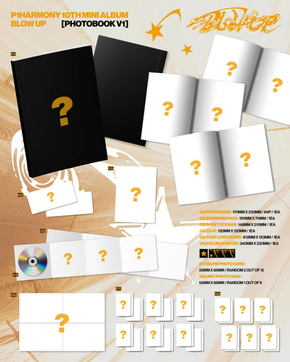 *PRE-ORDER* P1HARMONY - Blow Up [Photobook Ver.]
