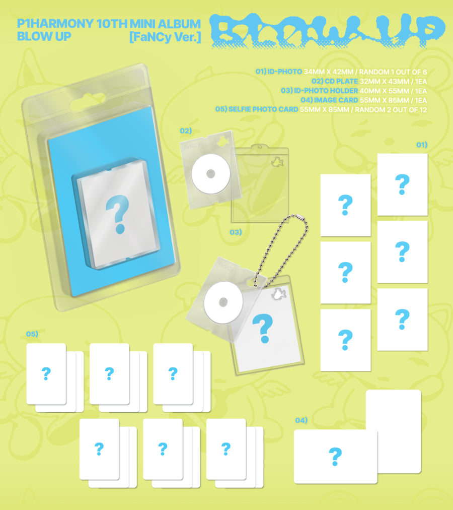 *PRE-ORDER* P1HARMONY - Blow Up [FaNCy Ver.]