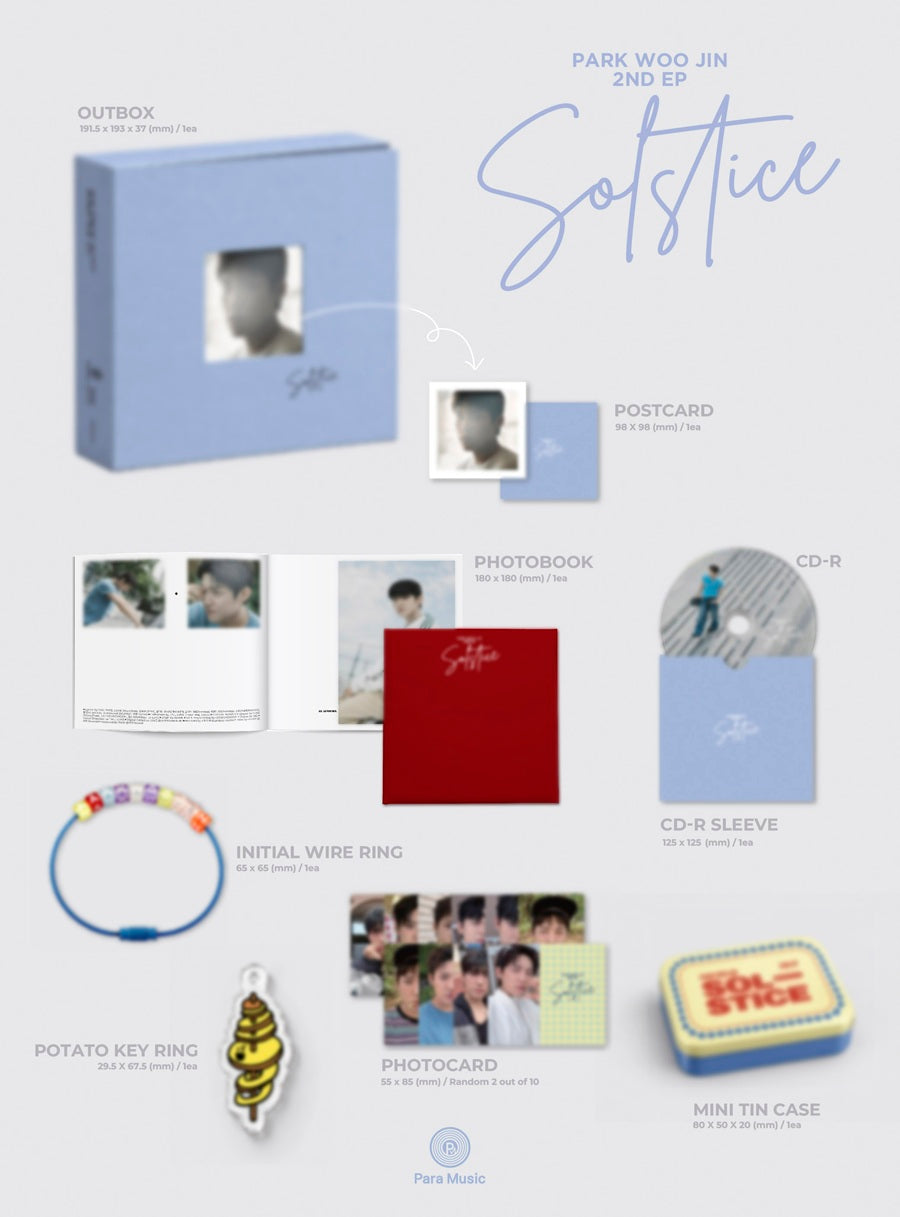 *PRE-ORDER* PARK WOOJIN - Solstice