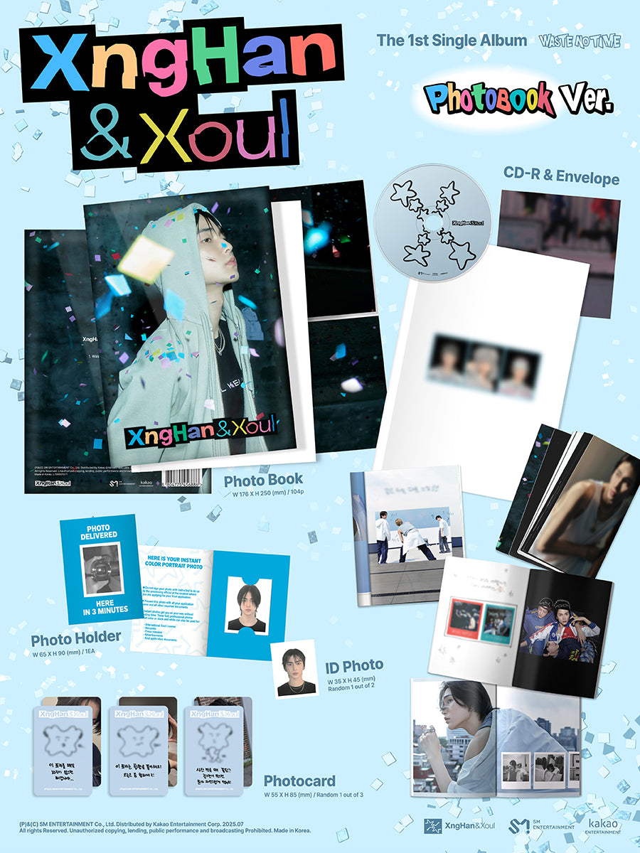 XNGHAN&XOUL - Waste No Time [Photobook Ver.]