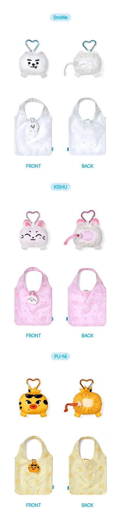 *PRE-ORDER* ENHYPEN - [ENCHIN Official Character MD] Pocket Bag