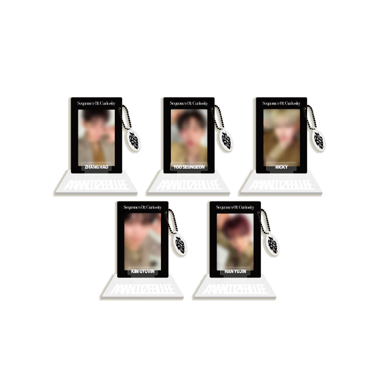 *PRE-ORDER* AND2BLE - [SEQUENCE 01: CURIOSITY POP UP OFFICIAL MD] Acrylic Photocard Stand