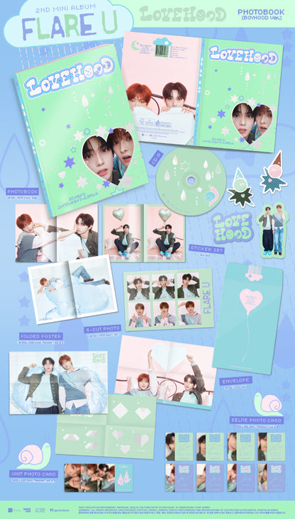*PRE-ORDER* FlareU - Lovehood [Photobook Ver.]