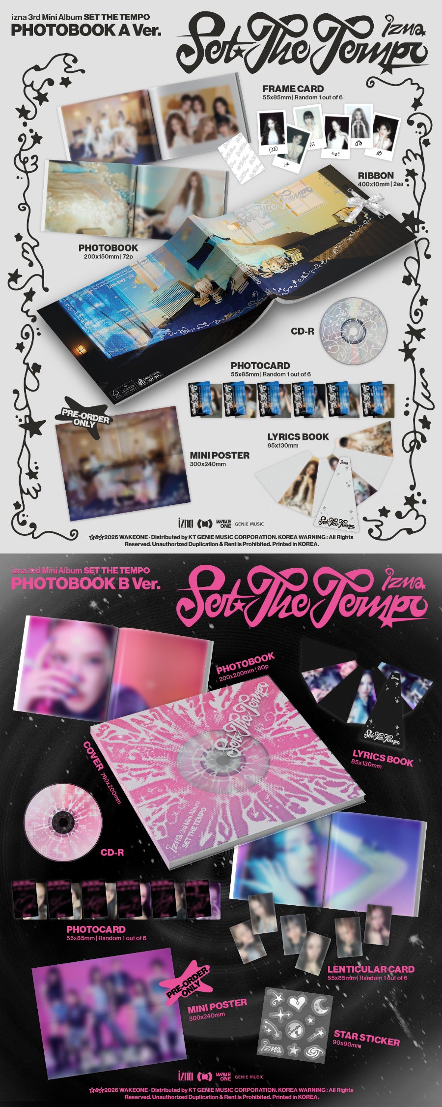 IZNA - Set The Tempo [Photobook Ver.]
