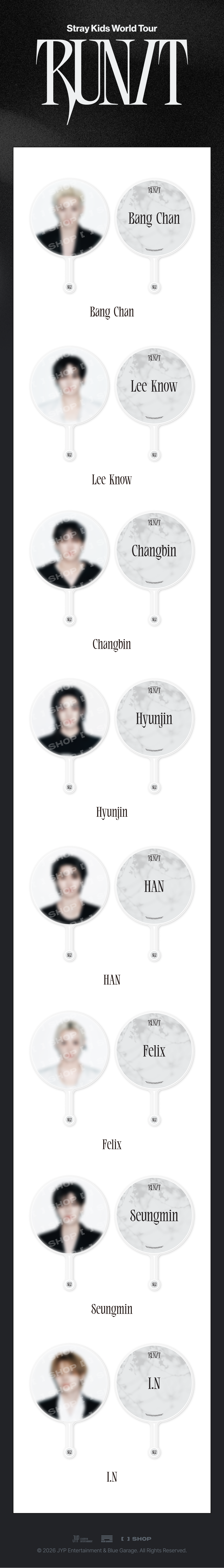 *PRE-ORDER* STRAY KIDS - [Run It MD] Image Picket