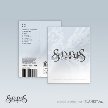 *PRE-ORDER* CRAVITY - sonorous [Planet Ver.]