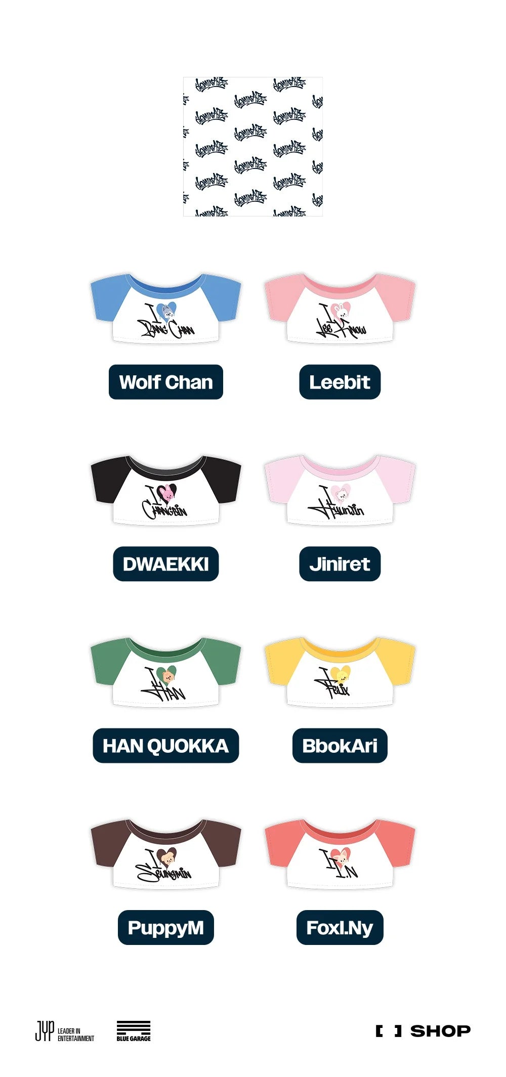 STRAY KIDS - [Dominate: Celebrate World Tour Official MD] SKZOO Standing Plush Outfit
