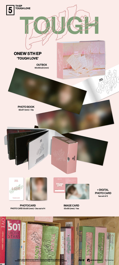 SHINEE ONEW - Tough Love [Pocket Book Ver.]