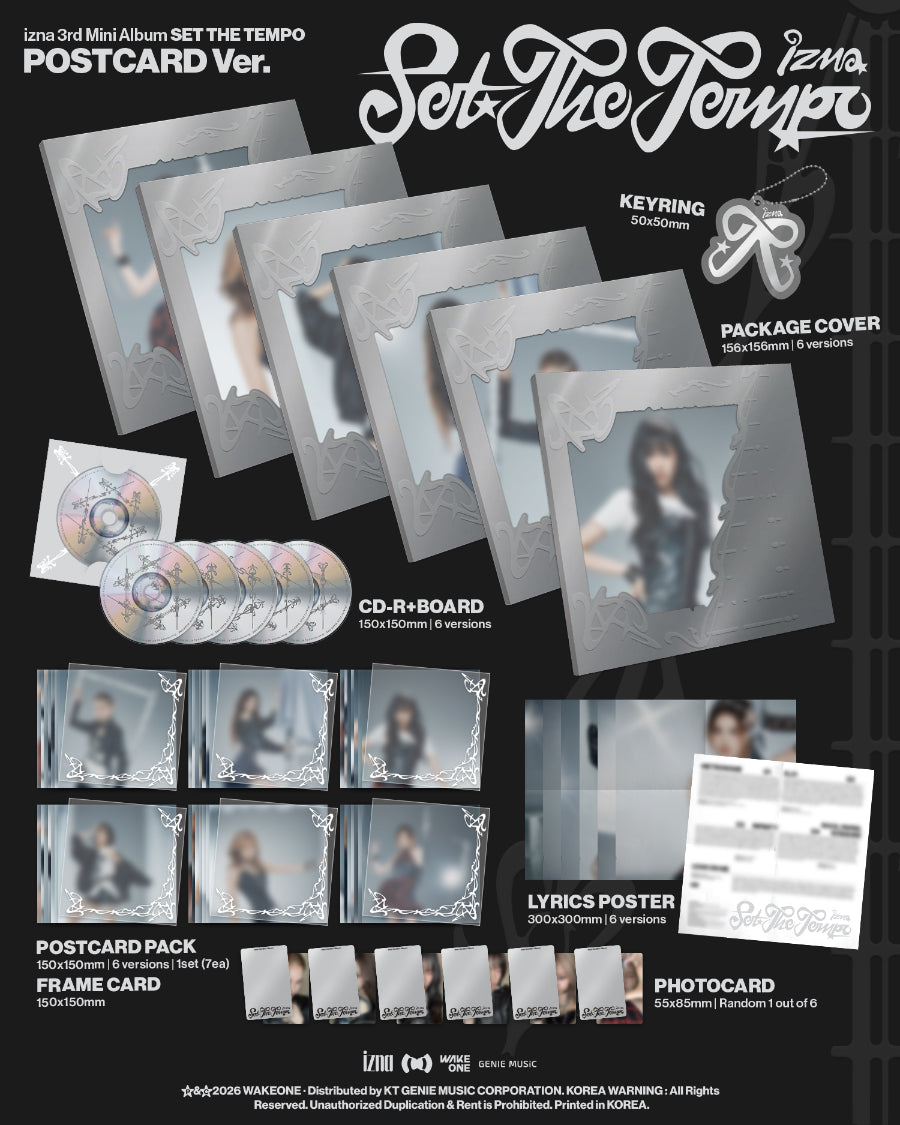IZNA - Set The Tempo [Postcard Ver.]