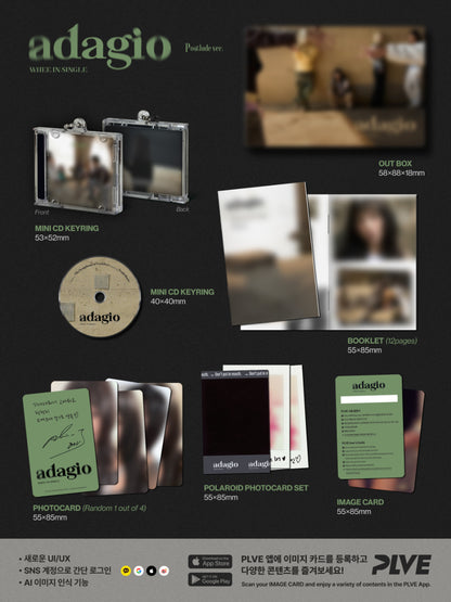 *PRE-ORDER* MAMAMOO WHEEIN - Adagio [Postlude Ver.]